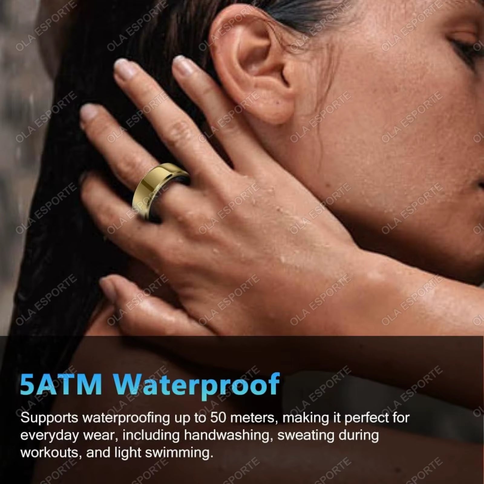 2026 New Smart Ring Heart Rate Blood Oxygen Sleep Health Monitor Gesture Control Rings 100+Sports Tracking Step Count Smartring