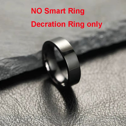 2026 New Smart Ring Heart Rate Blood Oxygen Sleep Health Monitor Gesture Control Rings 100+Sports Tracking Step Count Smartring